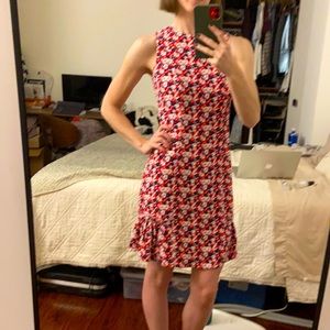 Michael Kors carnation sleeveless dress